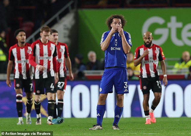 Wout Faes wasn't partying as Leicester players were eliminated just before Steve Cooper's dismissal