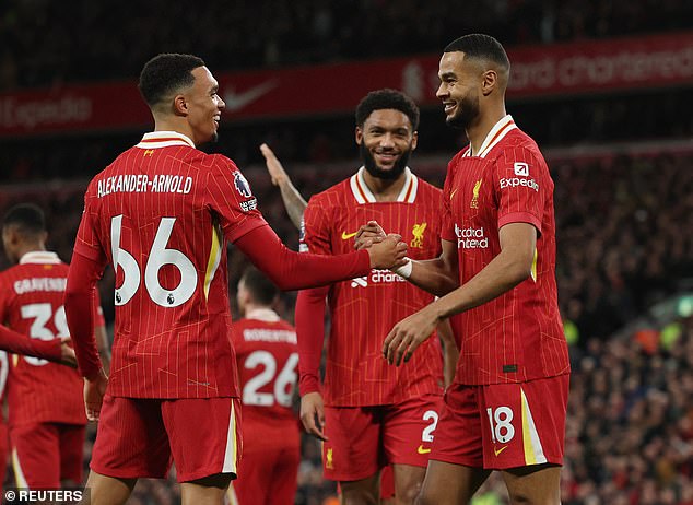 The defending champions were swept aside at Anfield by Liverpool, this season's runaway leader