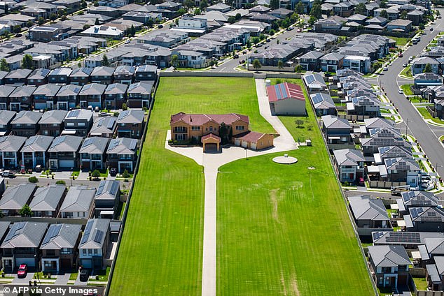 The Zammit family reportedly turned down offers as high as $40 million for their home after developers bought parts of nearby areas to build an area known as The Ponds.