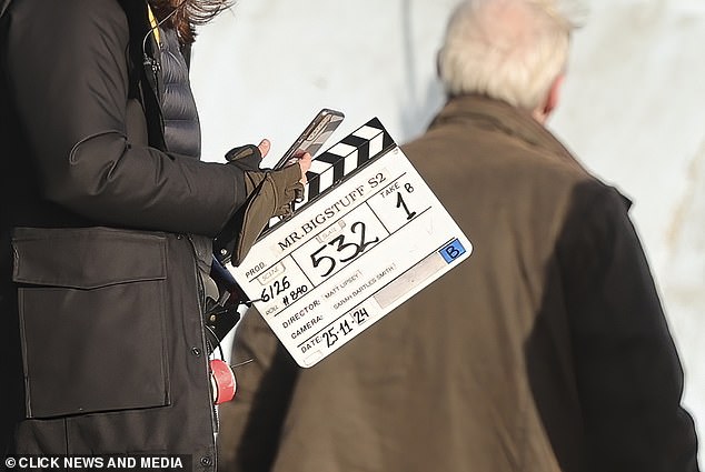 A film overview showed that the filming took place last week, on November 25