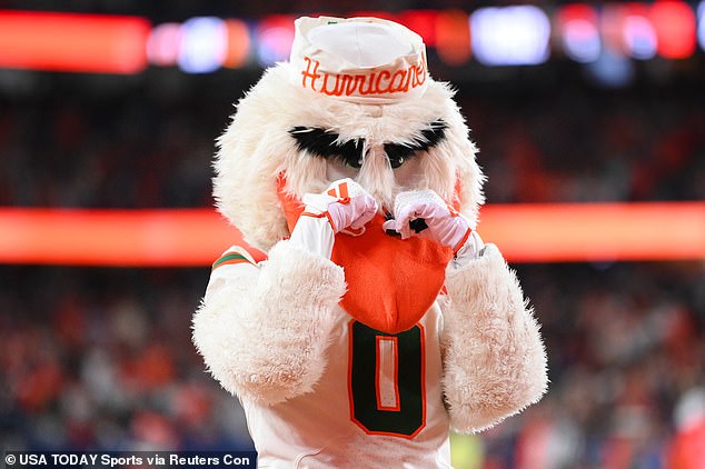 Sebastian the Ibis was turned down for a date by Wenskoski before Miami officially lost to Syracuse