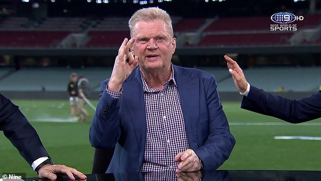 Vautin added that his decision to step away from broadcasting was because he had 