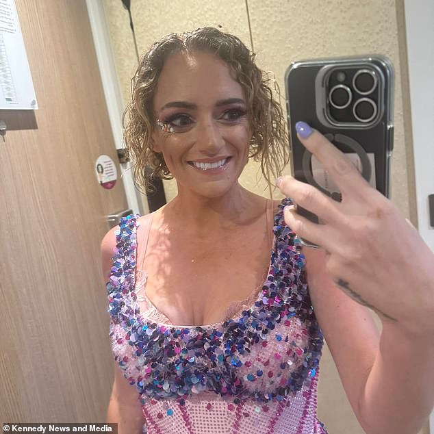 The 31-year-old had already undergone successful stomach surgery in January in a bid to lose weight after having three children