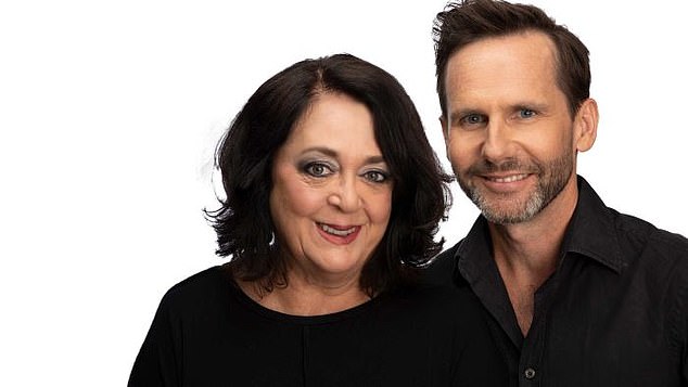 For the past 18 months, Buck has been the host of ABC's Songs & Stories, but was previously a regular on ABC's national youth channel, Triple J. Pictured with Wendy Harmer