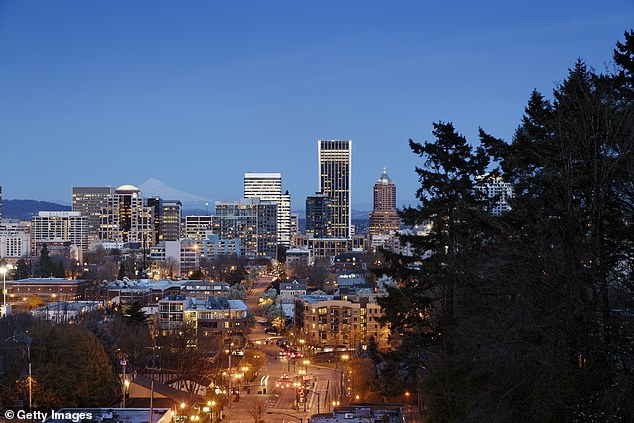 In third place is Portland – an isolated stronghold not far from Seattle, a three-hour drive south – with similar figures, with its $501,000 price tag expected to more than double again by 2033 to $1,051,838.