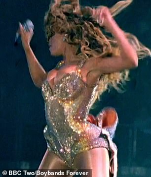 Beyonce imagined dancing