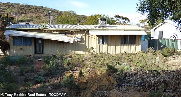 Last year a three-bedroom house sold for just $8,000 in nearby Kambalda East, on the other side of the Goldfields Highway