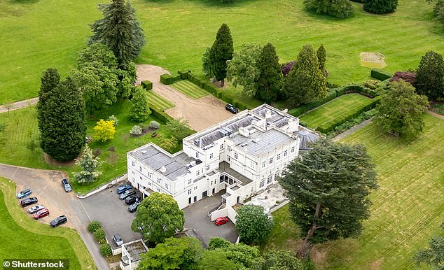 Royal Lodge is crumbling on the outside and messy on the inside, a far cry from its glory days as the Queen Mother's Windsor residence