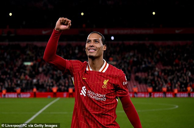 Van Dijk is improving every year and could remain at the highest level for the next three years