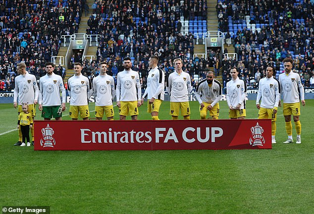 The suspension of FA Cup replays deprived both Harborough Town (pictured) and Kettering Town of a place in the third round draw