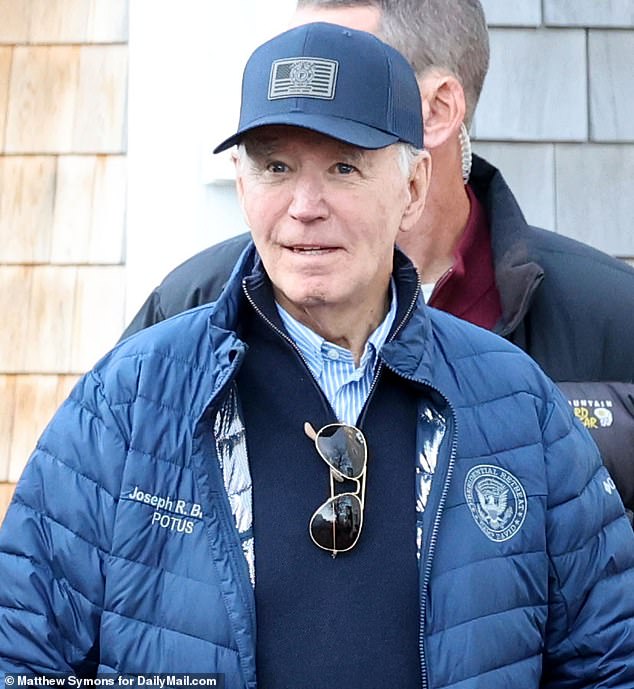 Biden (pictured Nov. 29 in Nantucket) promised for years — before and after the June conviction — that he would not pardon his son