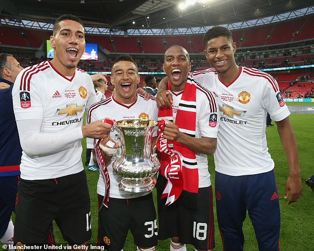 Young won the FA Cup with Man United in 2016, making 31 appearances in the competition