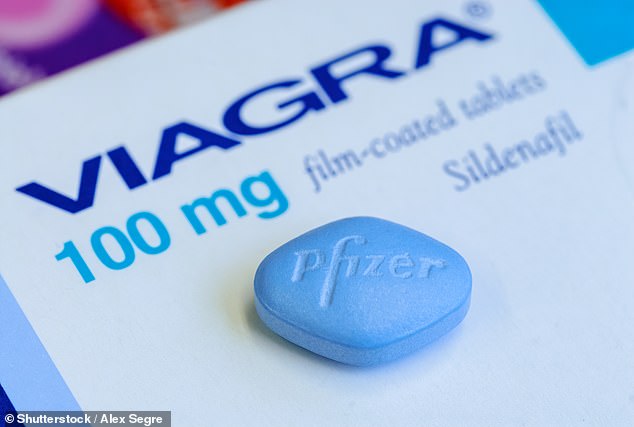 Taking Viagra (pictured here) with a high-fat meal can lead to an hour's delay in erections, Dr. Hasan warned