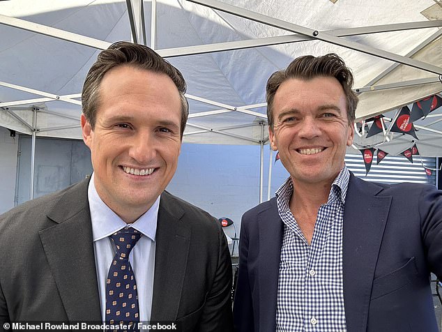 ABC's 7pm newsreader James Glenday (left) is the most likely candidate to step into the role, according to The Sydney Morning Herald