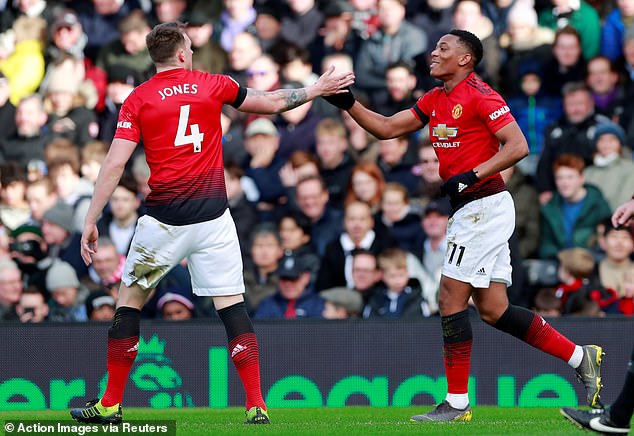 Jones (left) was a teammate of the 28-year-old Frenchman (right) for eight years.