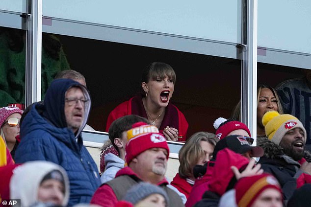 Swift was back at Arrowhead Stadium to support her boyfriend Travis Kelce in the NFL