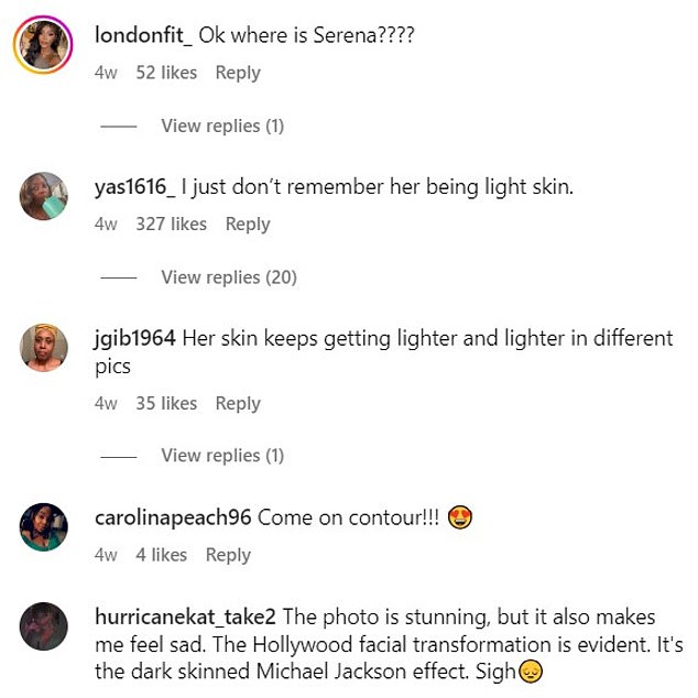 1733192272 349 Serena Williams DENIES claims shes bleaching her skin after viral