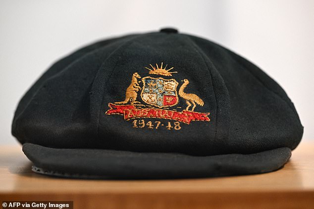 1733213973 456 Sir Don Bradmans iconic Baggy Green Australia cap sells for