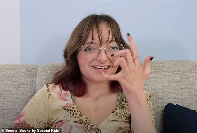 Kayley's hands are now severely bent and doctors fear it may be too late to reconstruct them