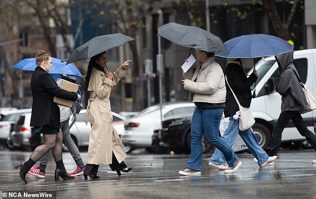 Unsettled weather patterns seen across much of northern and eastern Australia last week are expected to continue into early December (photo, wet weather in Melbourne)