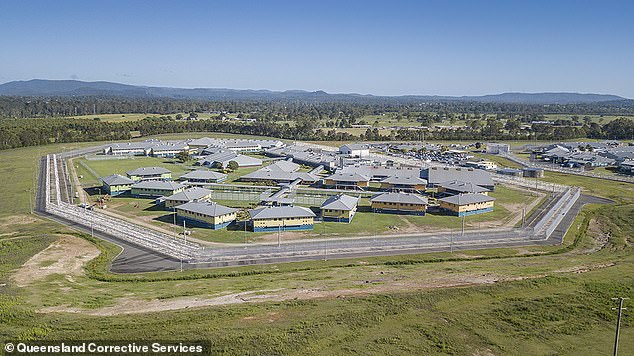 Griffith, who was sentenced in the Brisbane District Court on Friday to life in prison with a non-parole period of 27 years for the most unimaginable crimes, has already spent a year in the S3 Unit at Wolston Correctional Center while on remand (pictured).