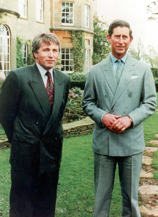 Prince Charles, confessed to being unfaithful to Diana in an interview with Jonathan Dimbleby (left) on June 29, 1994