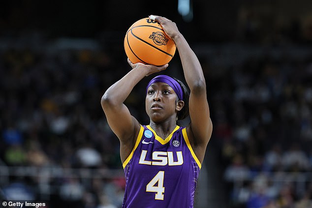 On the field, she helped the LSU Tigers win their first national championship in 2023