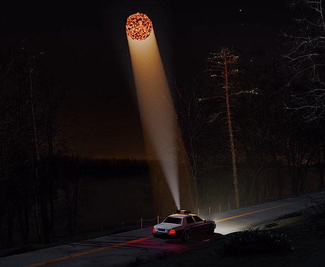 1733244034 432 Connecticut police officer captures UFO the size of a Mini