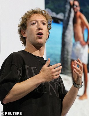 Facebook creator and Meta CEO Mark Zuckerberg