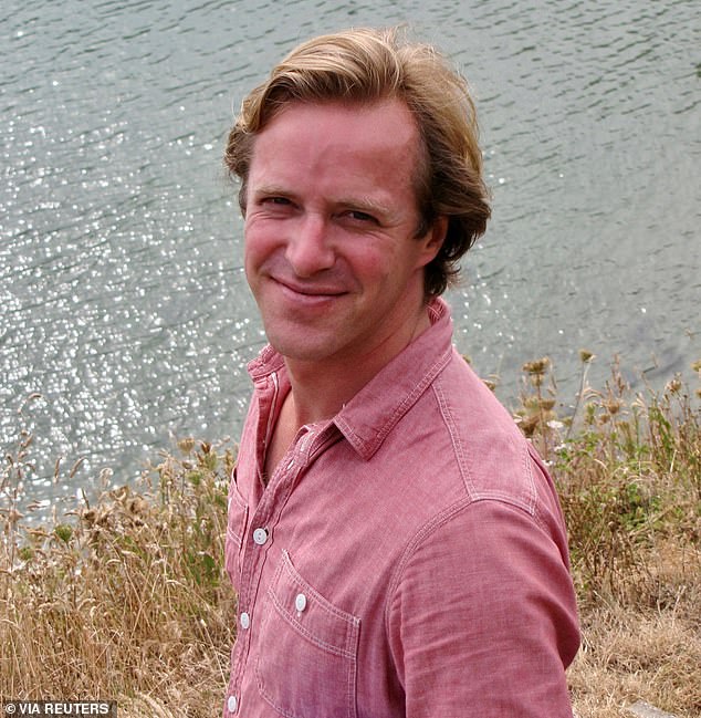 Mr Kingston (pictured), the husband of Lady Gabriella Windsor, took his own life after adversely affecting prescription drugs, an inquest has heard