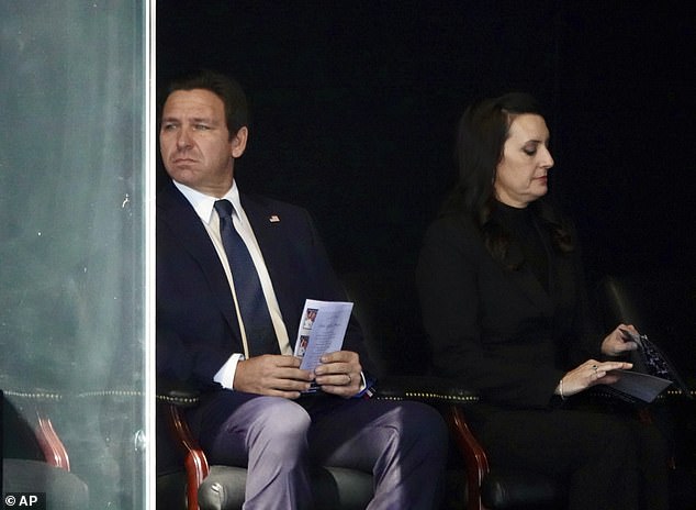 Florida Governor Ron DeSantis was in attendance