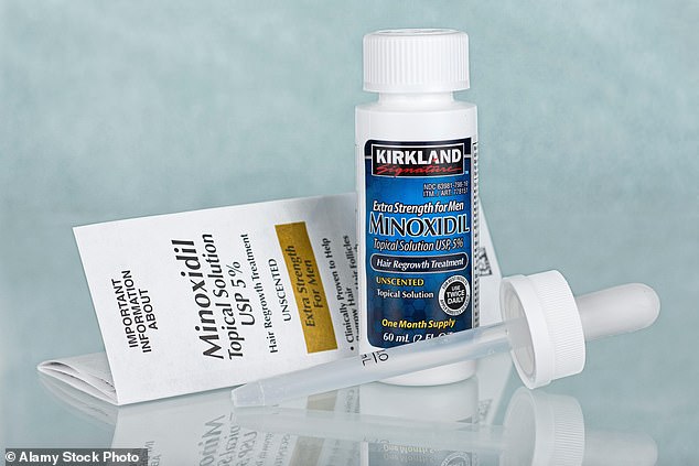 Minoxidil, marketed under the brand name Regaine in Britain, comes in foam or liquid form in a strength of two or five percent