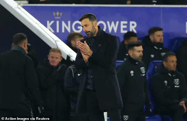 Van Nistelrooy responded calmly after Jamie Vardy gave Leicester an early lead