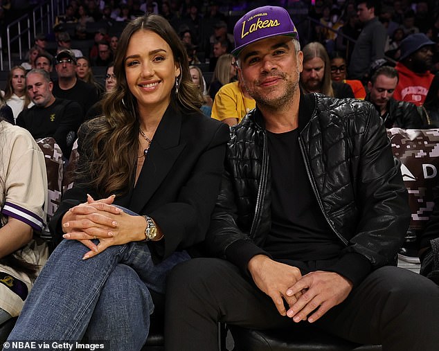 The Into The Blue star was spotted with husband Cash at the Toronto Raptors vs Lakers game in Los Angeles last month