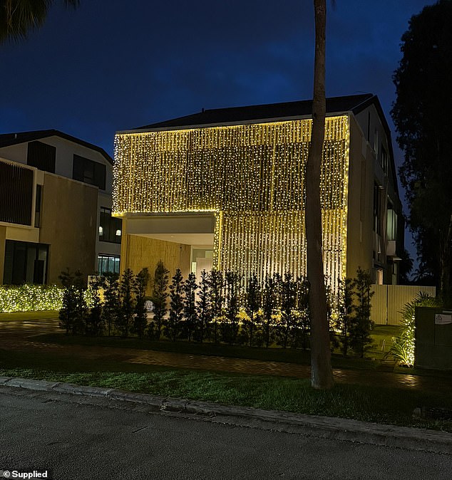 Speaking to Daily Mail Australia, co-founder Cassandra Hill revealed that the light installation was worth an impressive $15,000 and took two whole days to install, which was a monumental job.