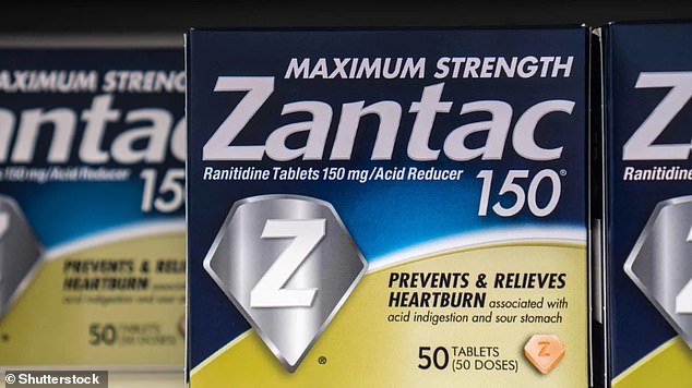 Also on the list was Zantac, pictured above, which was recalled in 2020 due to its cancer risk. But Dr. Safai said it could still be lurking in people's medicine cabinets