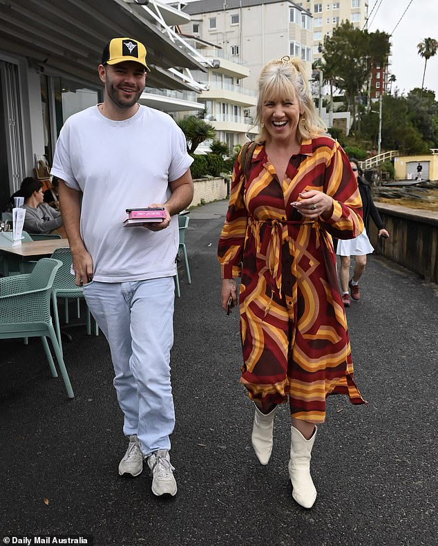 Known for her vibrant personality and bold fashion choices, Lucinda showed no worries as she stunned in a vibrant geometric print shirt dress