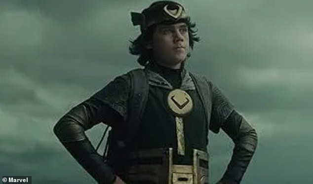 In the video, Jack said: 'I haven't said much about what's been happening in my life, but I think it's time to reveal the truth' (pictured in Loki)