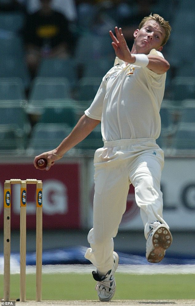 Lee took 310 wickets during his Test career and was one of Australia's fiercest bowlers