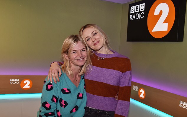 While her other famous friends were quick to show their support, with radio host Zoe Ball saying: 'Oh sweet girl. be brave and know that you will be well taken care of. all my love x' (photo)