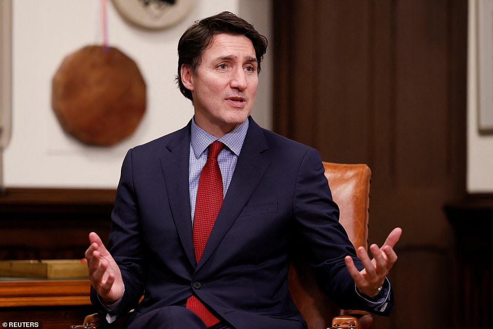 Then Trump told the prime minister that if the country cannot survive the US deposition, Canada could become the 51st state. According to Fox's sources, Trudeau and others at the table responded to his comment with nervous laughter.