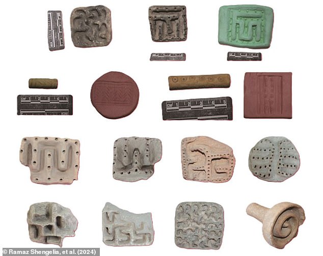 The most similar script is found on seals (photo) used by officials in pre-Christian Georgia around the fourth millennium BC. The authors say this could connect the table to the lost language known as Colchian runes