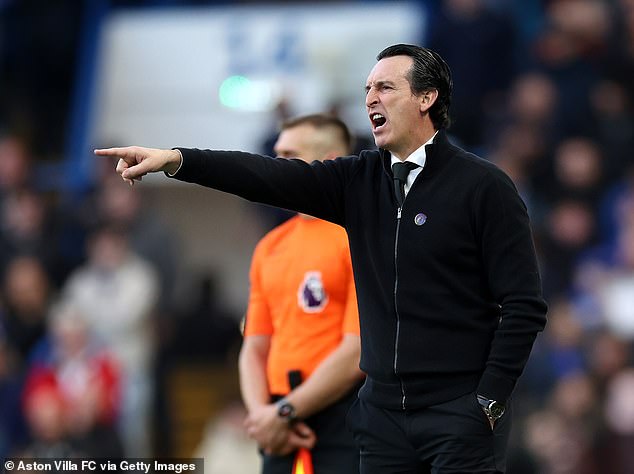 Unai Emery's side have slipped to 12th in the Premier League after their dismal recent run