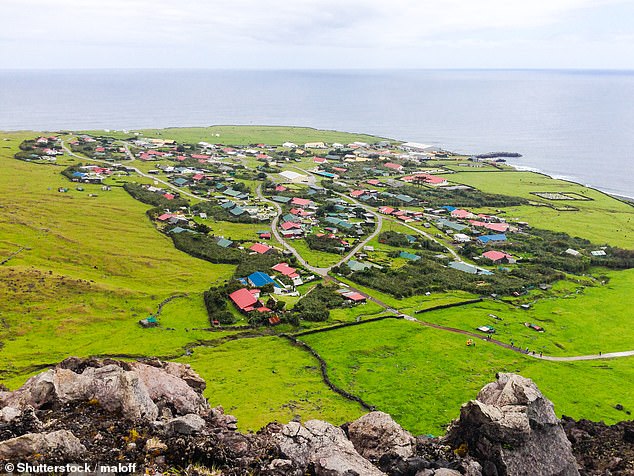 Tristan Da Cunha has a small population of about 236. People can only access the country by boat trip - which takes seven to ten days