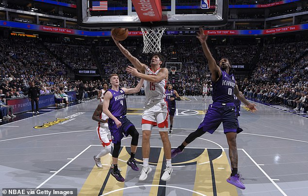 The Kings earned a 120-111 NBA Cup victory over the Houston Rockets at the Golden 1 Center