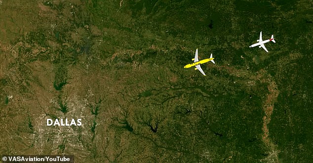 The American Airlines pilot, flying from Louisville, Kentucky, that night, said the strange UFO lights were above his own cruising altitude of 35,000 feet: “The lights were quite above us on the horizon. [...] they kept getting super bright and [going] away again and again