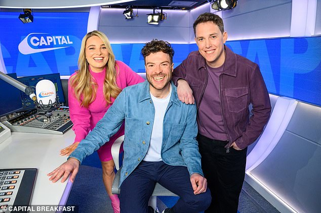 Jordan, 34, will join Capital presenter Chris Stark, 37, and Sian Welby, 38, in hosting this year's Jingle Bell Ball