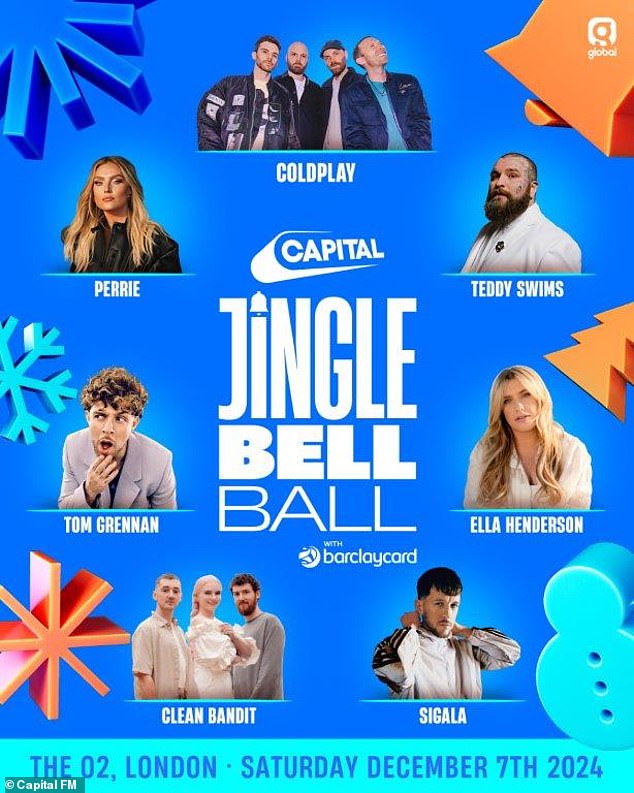 Radio's annual Christmas bonanza will take place on December 7 and 8 at the O2 Arena and there's already a stellar line-up, with the likes of Coldplay, Katy Perry and Little Mix's Perrie Edwards getting ready to perform.