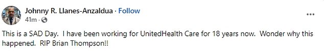 1733352576 38 UnitedHealthcare employees rocked by assassination of CEO Brian Thompson at