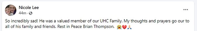 1733352577 548 UnitedHealthcare employees rocked by assassination of CEO Brian Thompson at